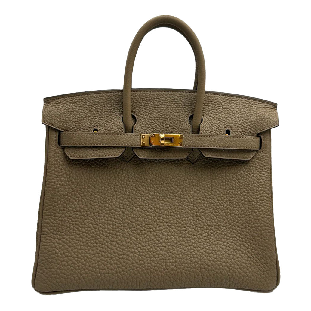 Hermès Birkin 25cm Beige Marfa Togo GHW