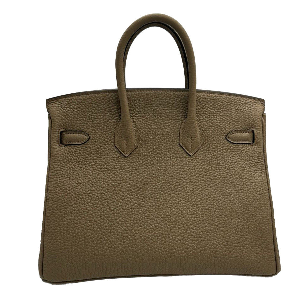 Hermès Birkin 25cm Beige Marfa Togo GHW
