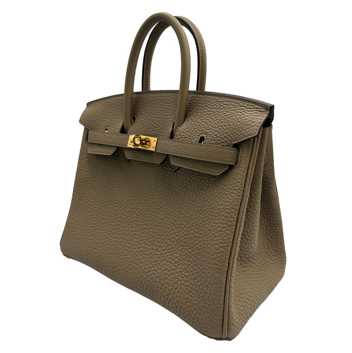 Hermès Birkin 25cm Beige Marfa Togo GHW