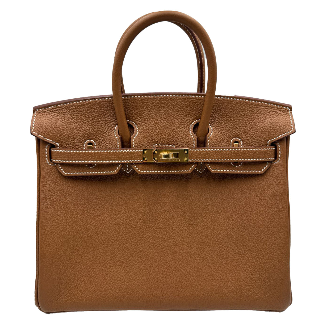 Hermès Birkin 25cm Gold Togo GHW – Lux Maison