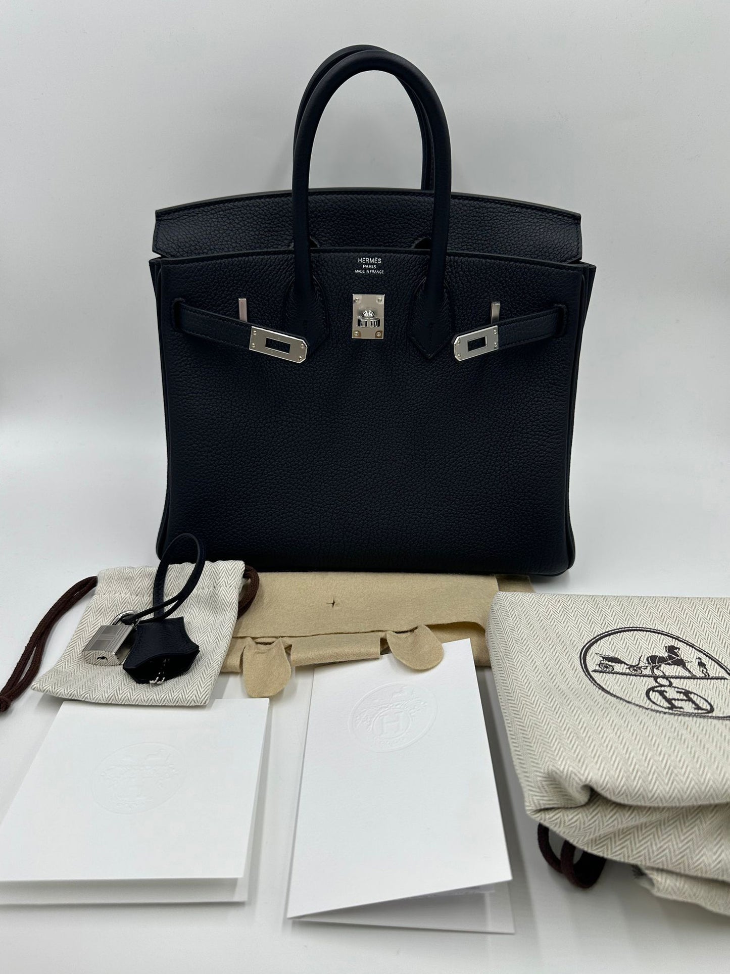 Hermès Birkin 25cm Black Togo PHW