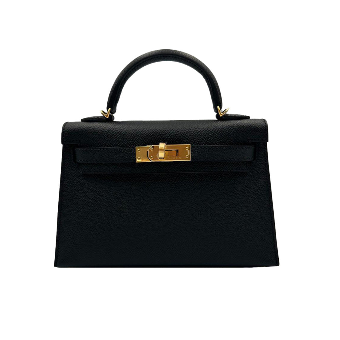 Hermès Kelly 20cm Black Epsom GHW