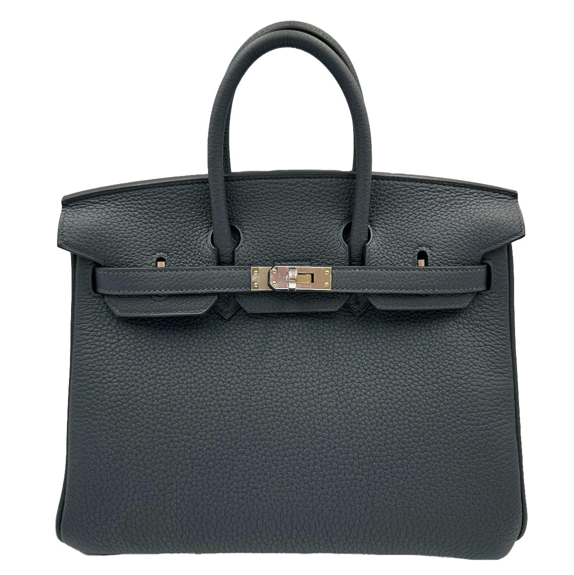Hermès Birkin 25cm Gris Misty Togo PHW
