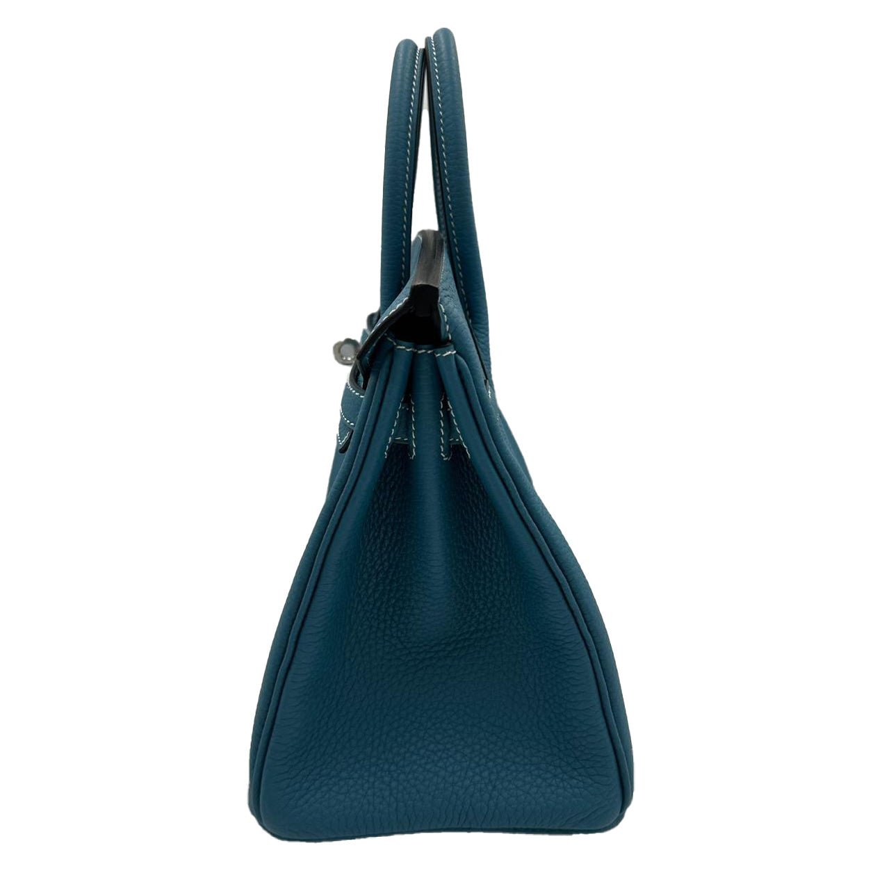 Hermès Birkin 25cm Bleu Jean Togo GHW